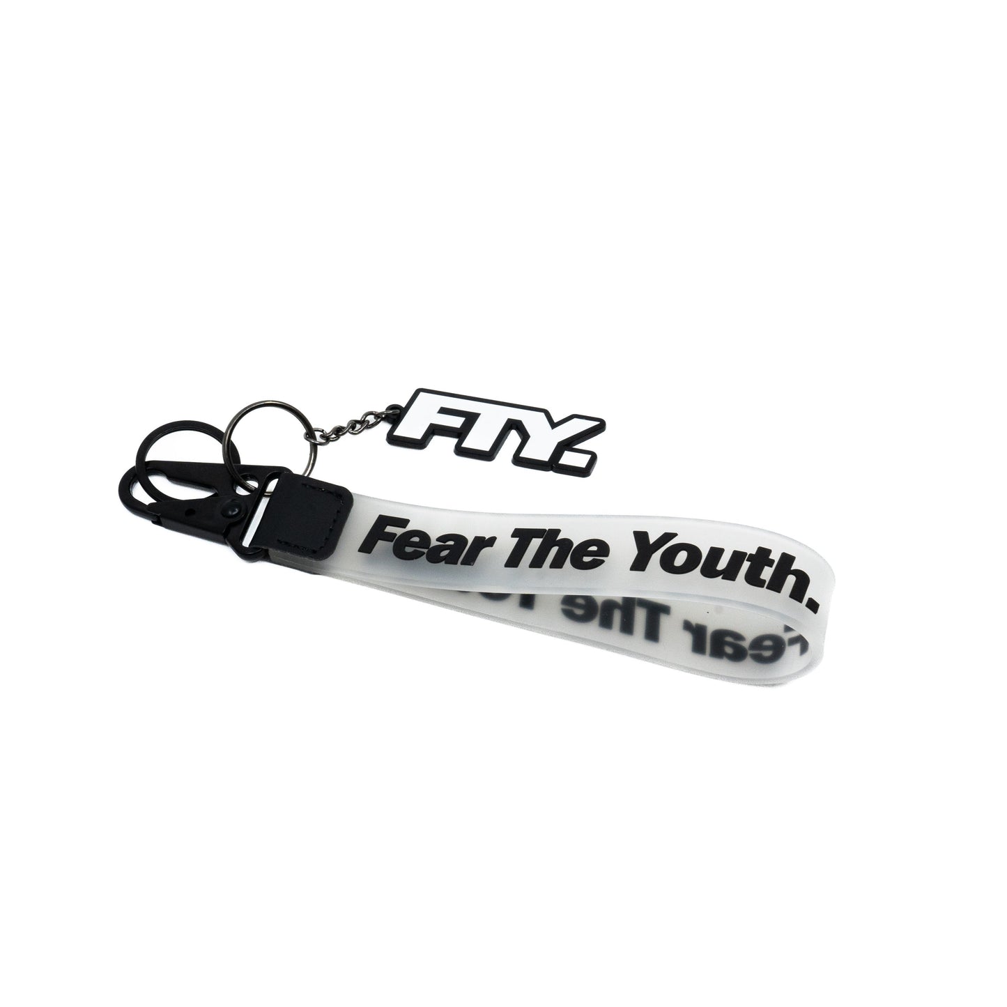 "FEAR THE YOUTH" Rubber Lanyard