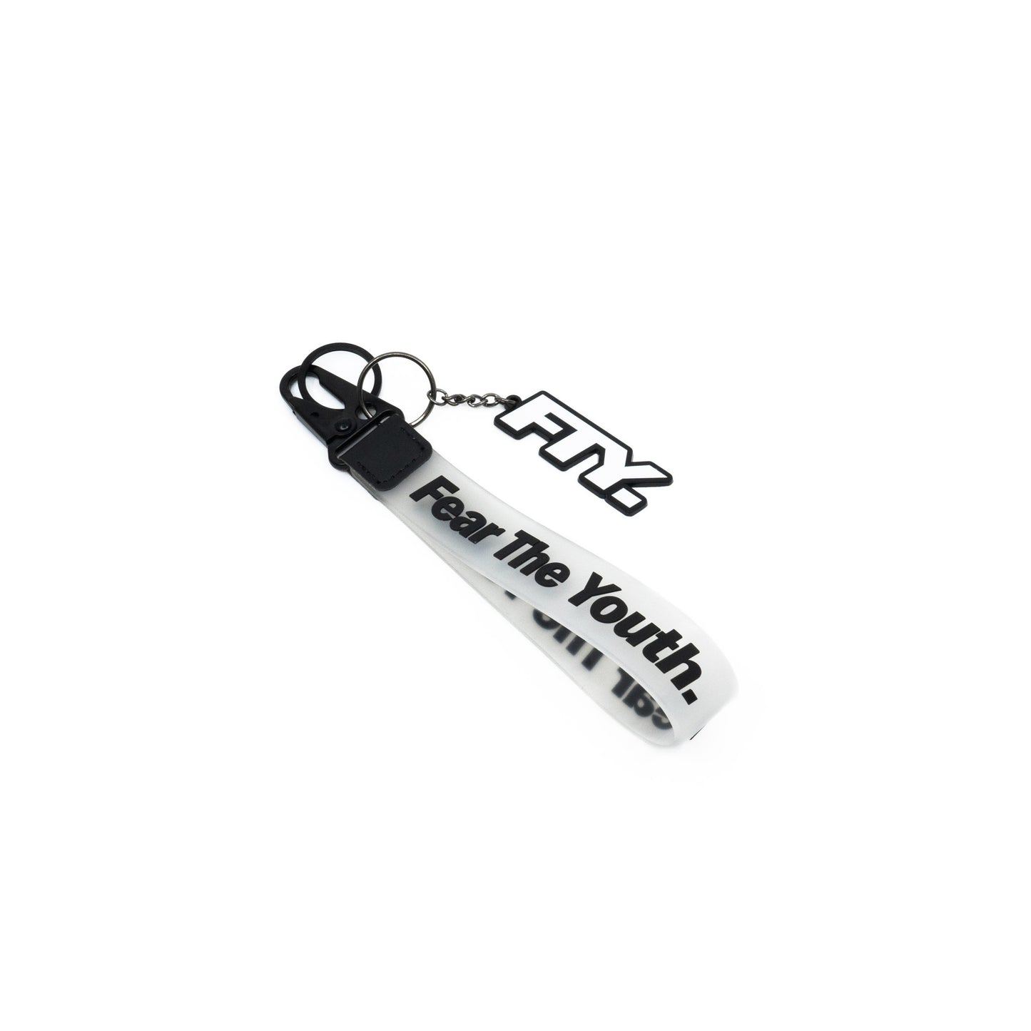 "FEAR THE YOUTH" Rubber Lanyard
