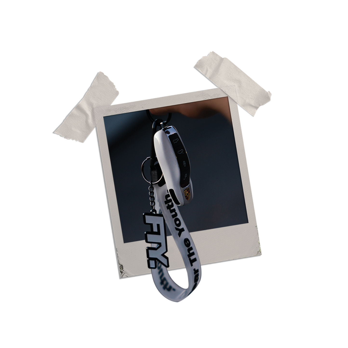 "FEAR THE YOUTH" Rubber Lanyard