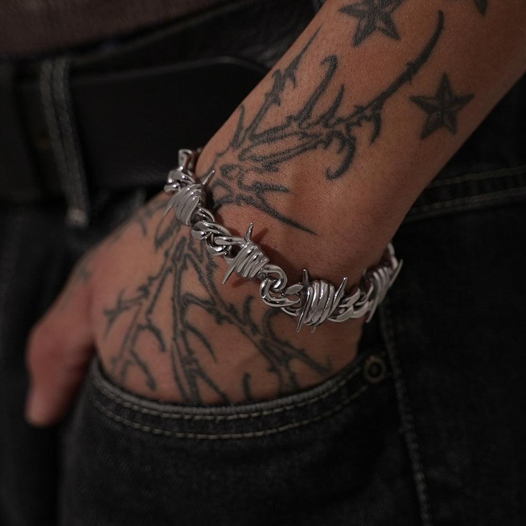 BARBED WIRE BRACELET